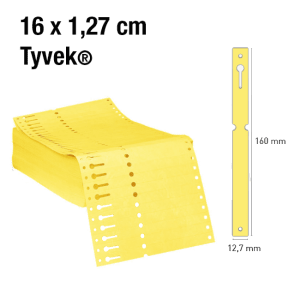 Étiquettes à boucle en Tyvek